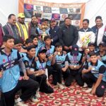बी.आर. शर्मा मेमोरियल अंडर-14 क्रिकेट टूर्नामेंट का ख़िताब अर्वाचीन स्कूल ने जीता
